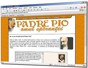 Aceasta carte si alte informatii despre Padre Pio sunt publicate pe situl dedicat Fericitului.